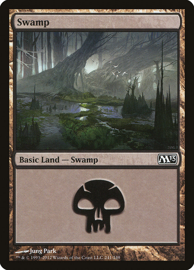 Swamp (241) [Core Set 2013] [Foil]