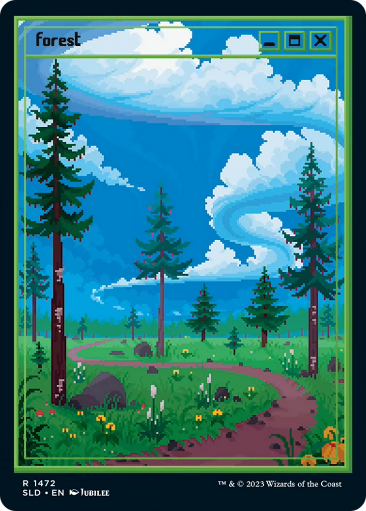 Forest (1472) [Secret Lair Drop Series] [Foil]