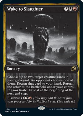 Wake to Slaughter [Innistrad: Double Feature] [Foil]