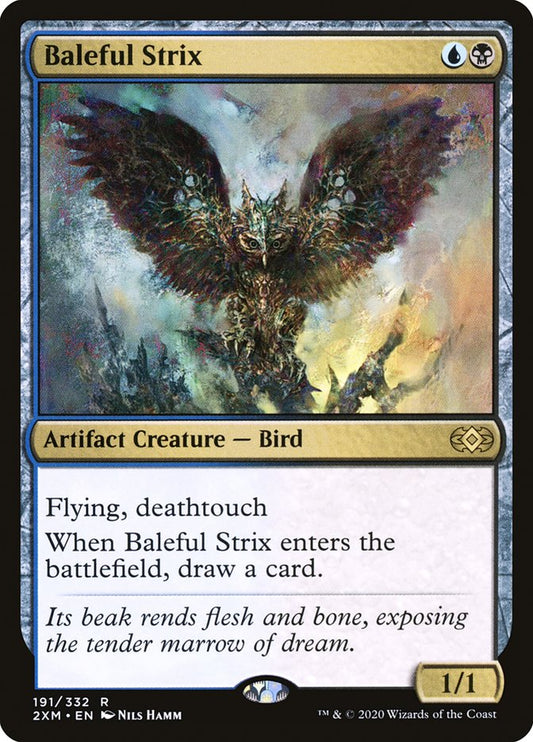 Baleful Strix [Double Masters] [Foil]