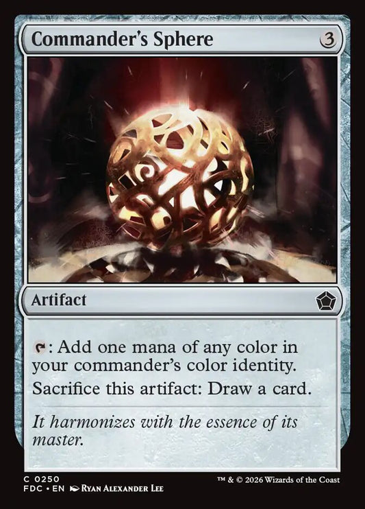 Commander's Sphere [Foundations Commander]
