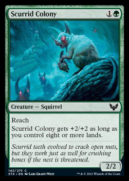 Scurrid Colony [Strixhaven: School of Mages] [Foil]