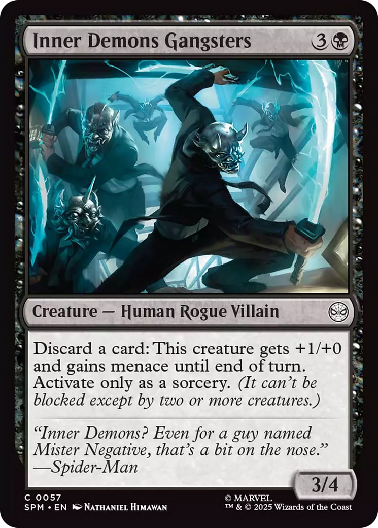 Inner Demons Gangsters [Marvel's Spider-Man] [Foil]