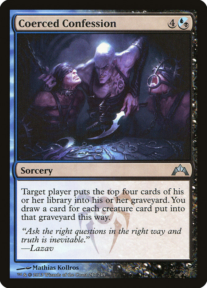 Coerced Confession [Gatecrash] [Foil]
