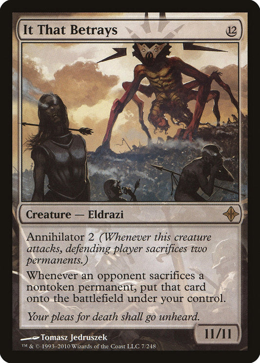 It That Betrays [Rise of the Eldrazi] [Foil]