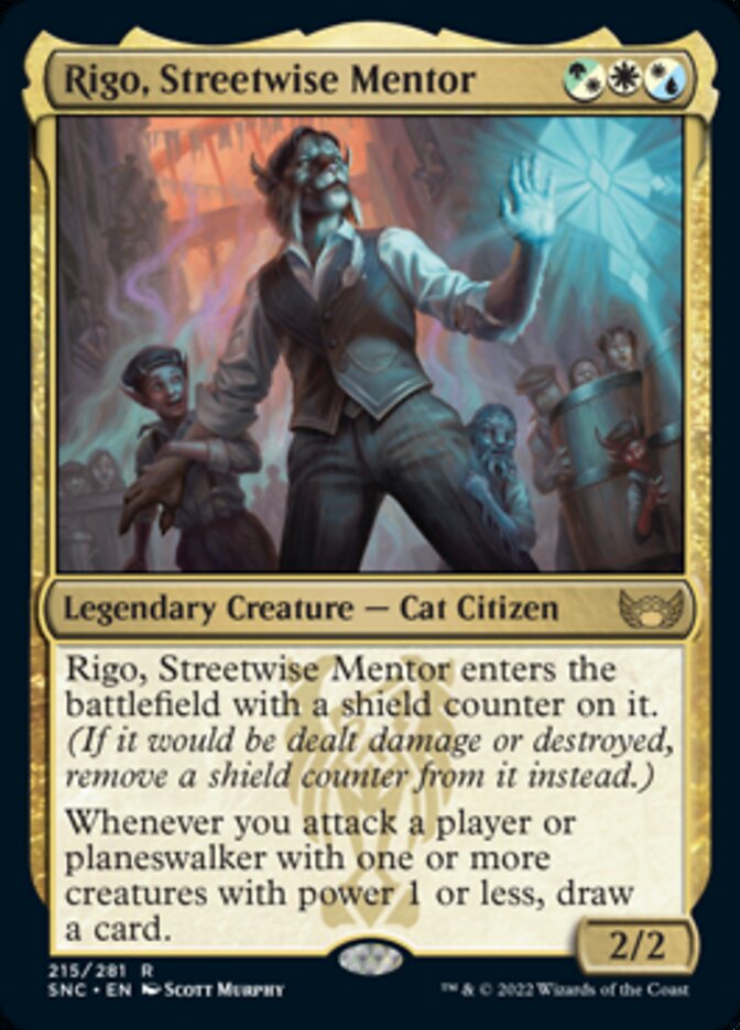 Rigo, Streetwise Mentor [Streets of New Capenna] [Foil]