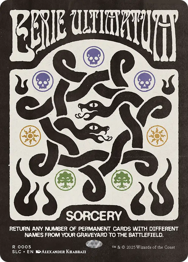 Eerie Ultimatum [Secret Lair Countdown Kit] [Foil]
