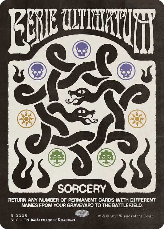 Eerie Ultimatum [Secret Lair Countdown Kit] [Foil]