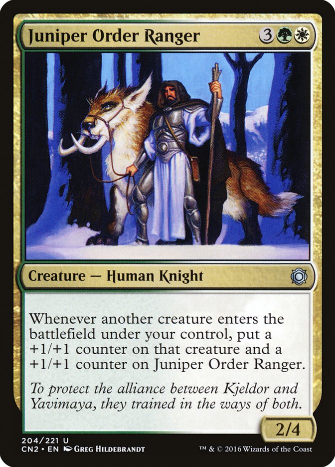 Juniper Order Ranger [Conspiracy: Take the Crown] [Foil]