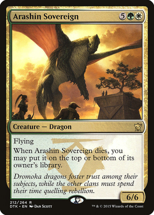 Arashin Sovereign [Dragons of Tarkir] [Foil]