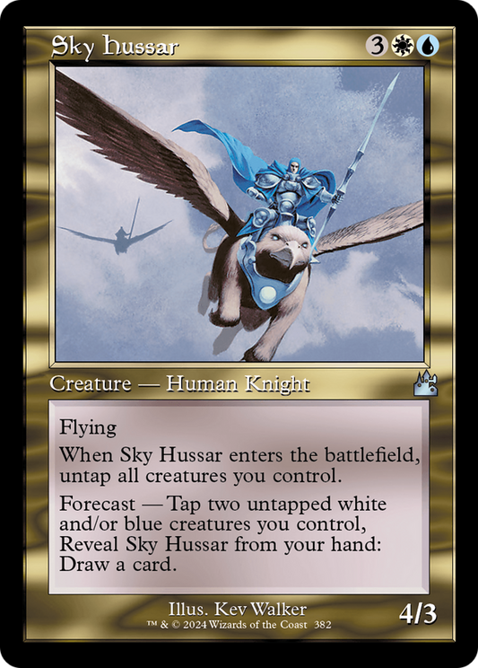 Sky Hussar (Retro Frame) [Ravnica Remastered] [Foil]