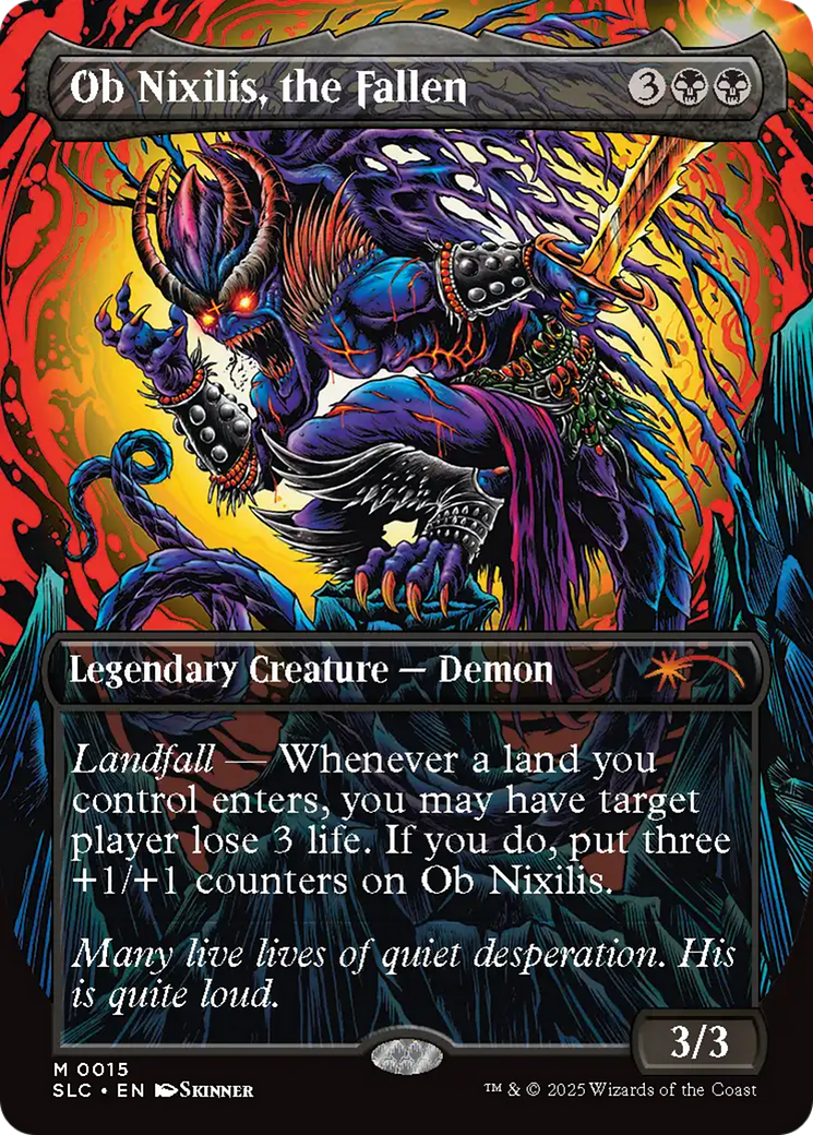 Ob Nixilis, the Fallen [Secret Lair Countdown Kit] [Foil]