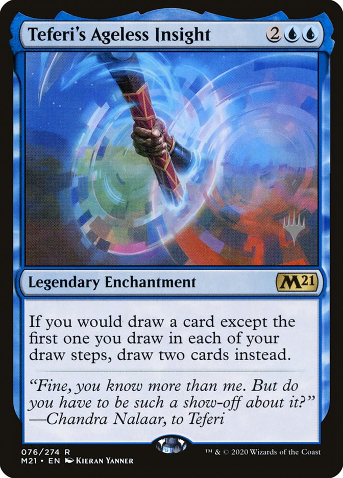 Teferi's Ageless Insight (Promo Pack) [Core Set 2021 Promos] [Foil]