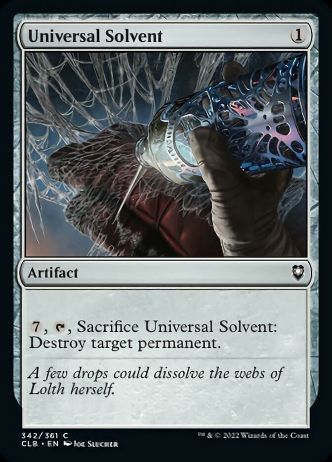 Universal Solvent [Commander Legends: Battle for Baldur's Gate] [Foil]