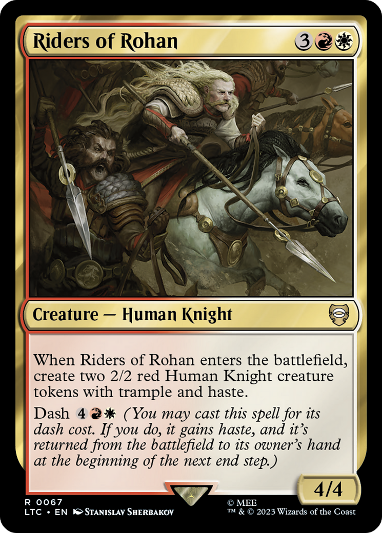 Riders of Rohan [The Lord of the Rings: Tales of Middle-Earth Commander] [Foil]