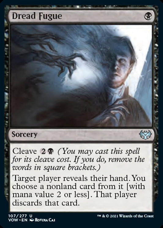 Dread Fugue [Innistrad: Crimson Vow] [Foil]