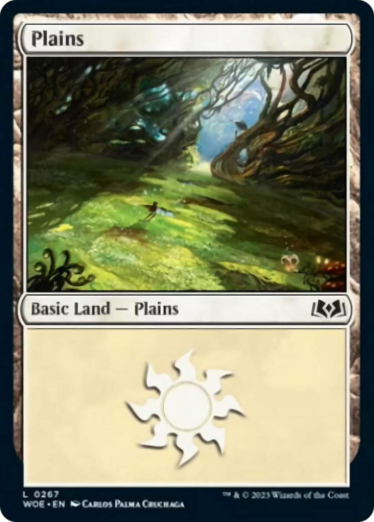 Plains (0267) [Wilds of Eldraine] [Foil]