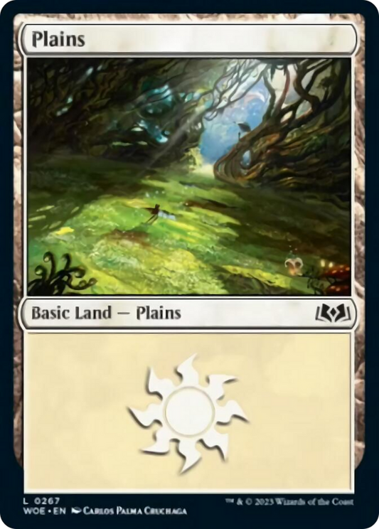 Plains (0267) [Wilds of Eldraine] [Foil]