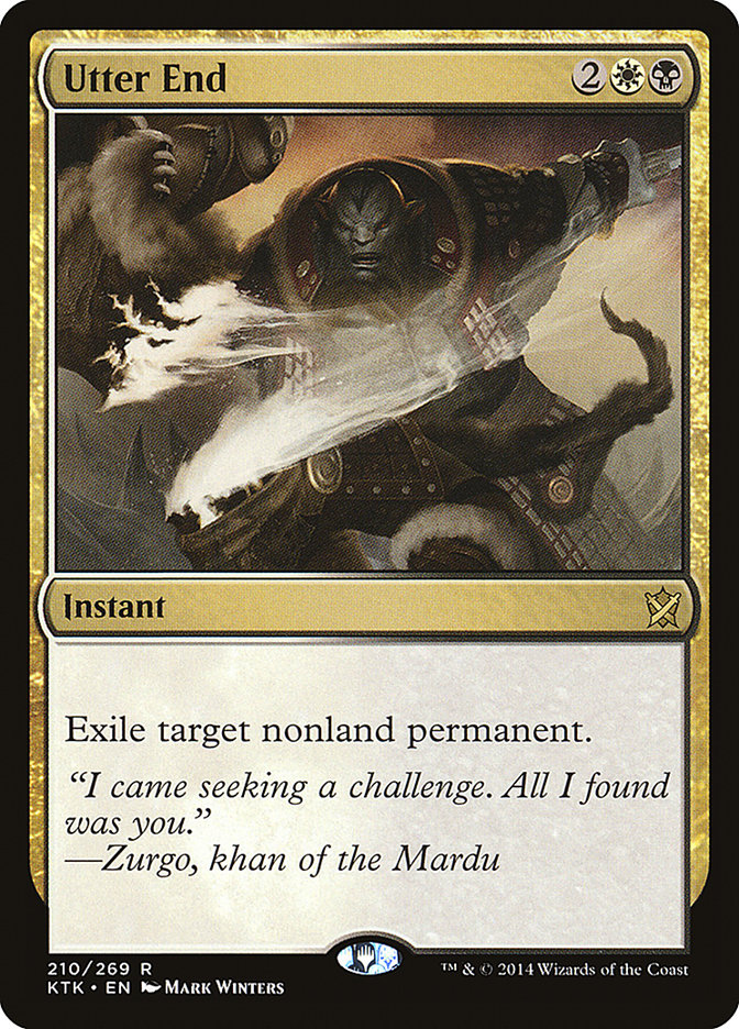 Utter End [Khans of Tarkir] [Foil]