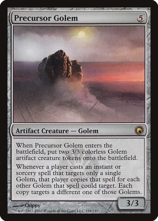 Precursor Golem [Scars of Mirrodin] [Foil]