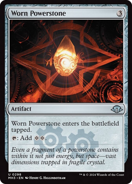 Worn Powerstone [Modern Horizons 3] [Foil]