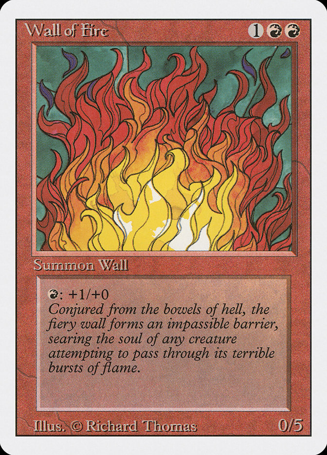 Wall of Fire [3rd Edition]