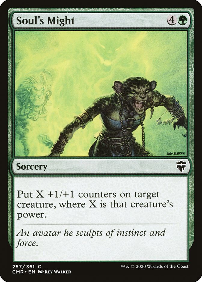 Soul's Might [Commander Legends] [Foil]