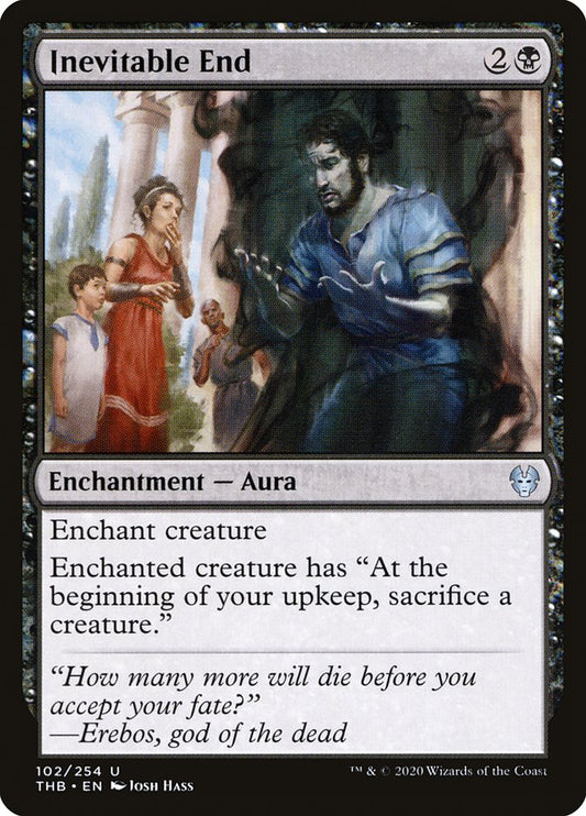 Inevitable End [Theros Beyond Death] [Foil]