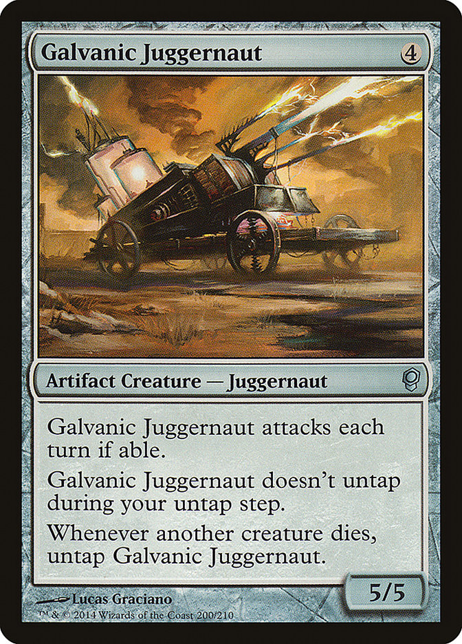 Galvanic Juggernaut [Conspiracy] [Foil]