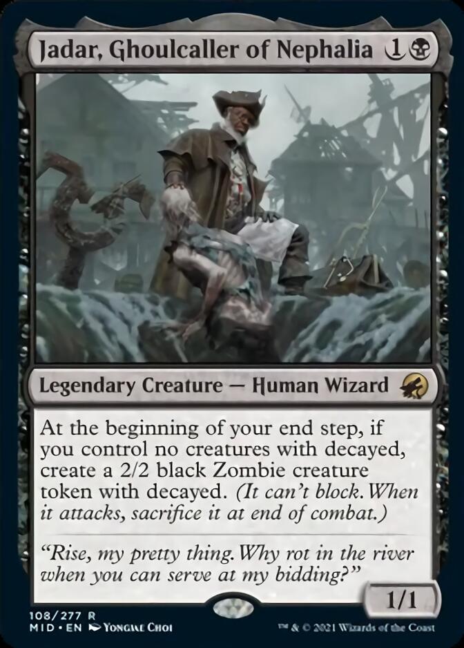 Jadar, Ghoulcaller of Nephalia [Innistrad: Midnight Hunt] [Foil]