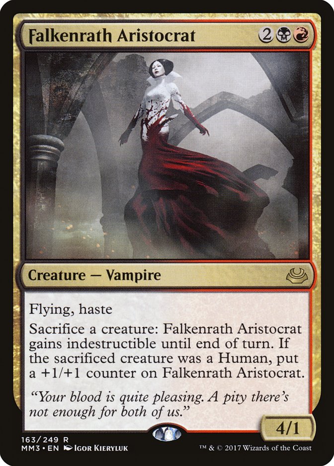 Falkenrath Aristocrat [Modern Masters 2017] [Foil]