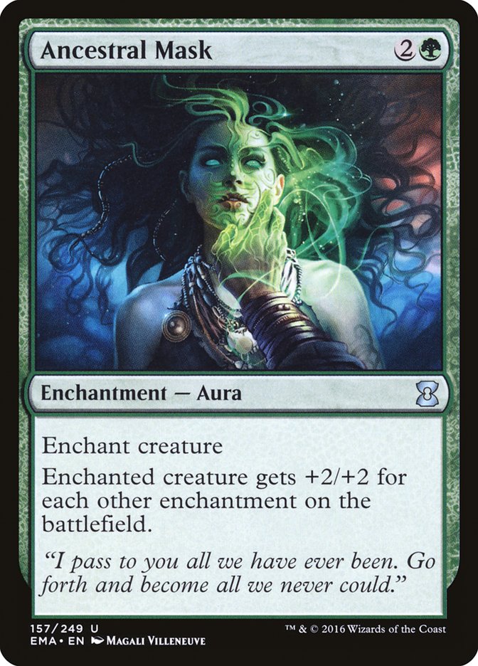 Ancestral Mask [Eternal Masters] [Foil]