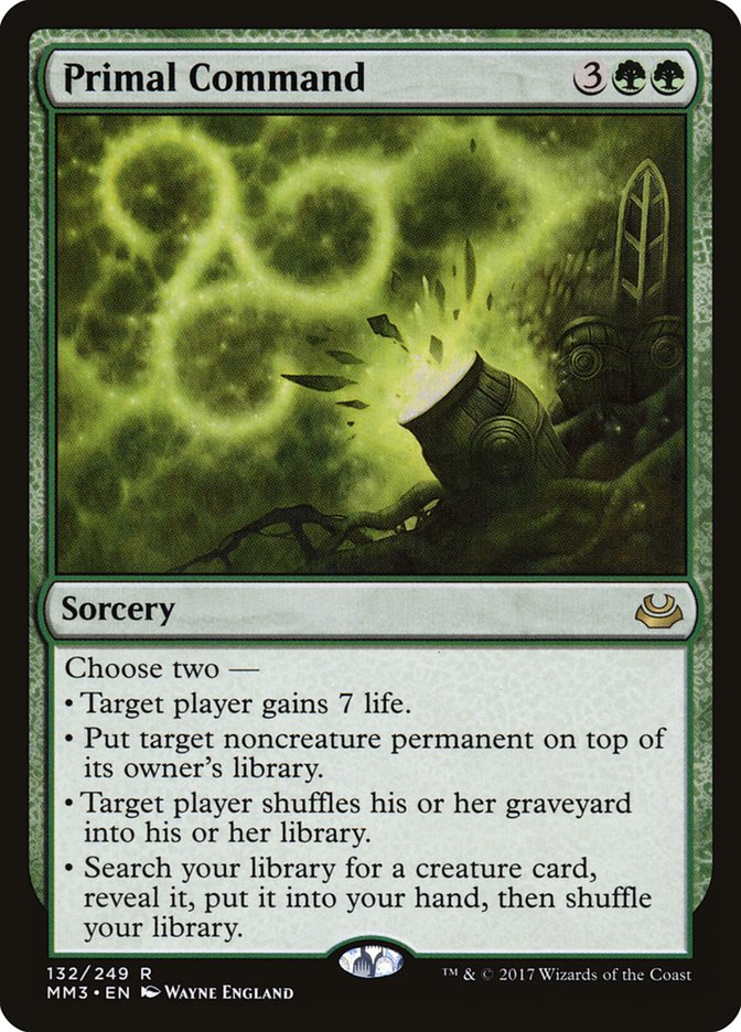 Primal Command [Modern Masters 2017] [Foil]