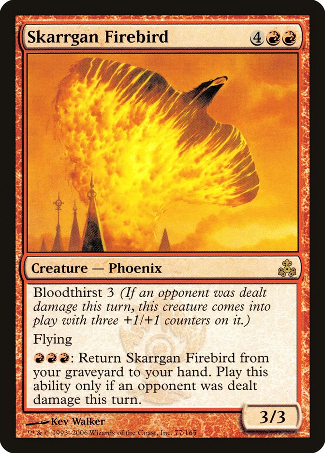 Skarrgan Firebird [Guildpact] [Foil]