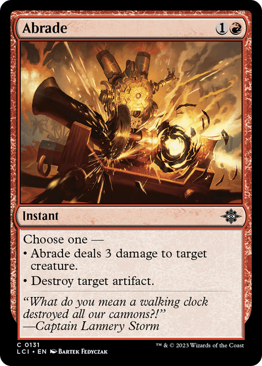 Abrade [The Lost Caverns of Ixalan] [Foil]