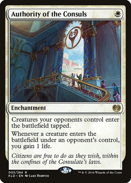 Authority of the Consuls [Kaladesh] [Foil]