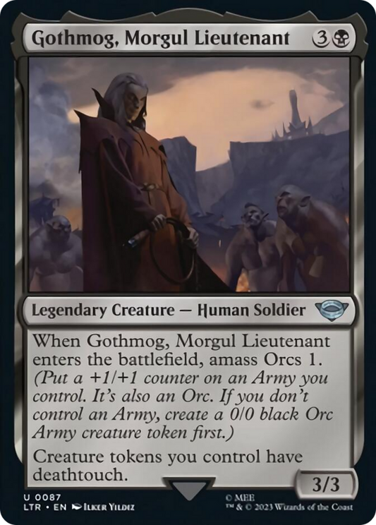Gothmog, Morgul Lieutenant [The Lord of the Rings: Tales of Middle-Earth] [Foil]