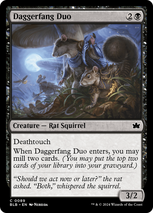 Daggerfang Duo [Bloomburrow] [Foil]