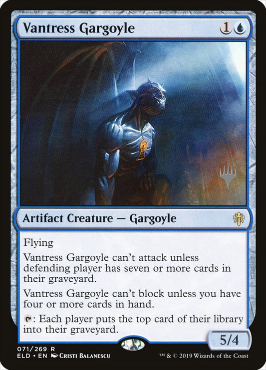 Vantress Gargoyle (Promo Pack) [Throne of Eldraine Promos] [Foil]