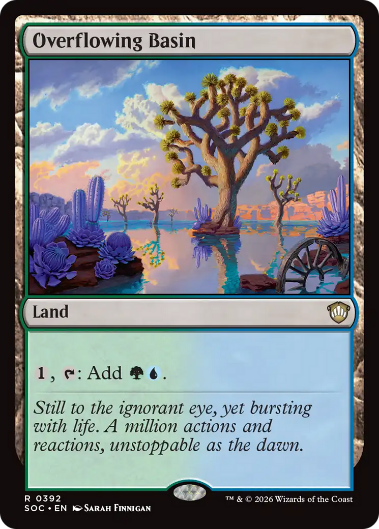 Overflowing Basin [Secrets of Strixhaven Commander] [Foil]