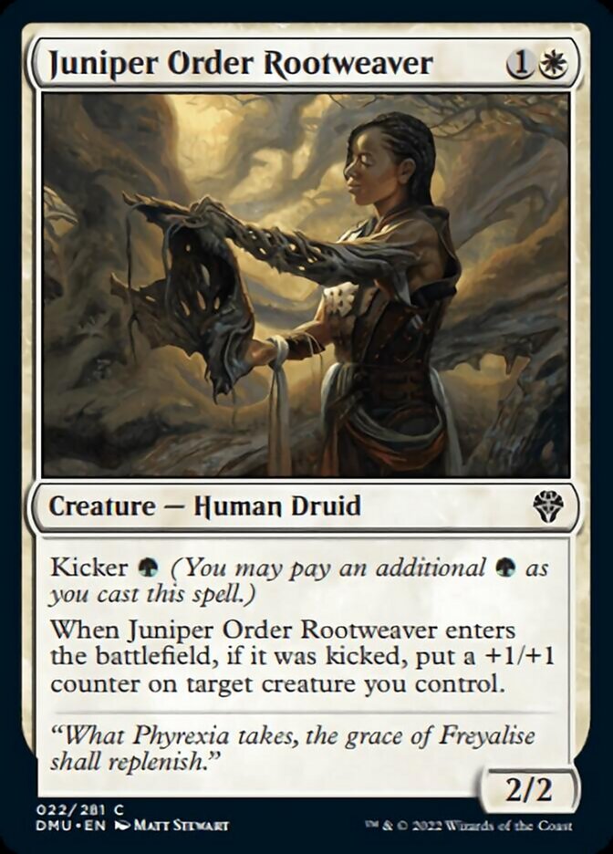 Juniper Order Rootweaver [Dominaria United] [Foil]