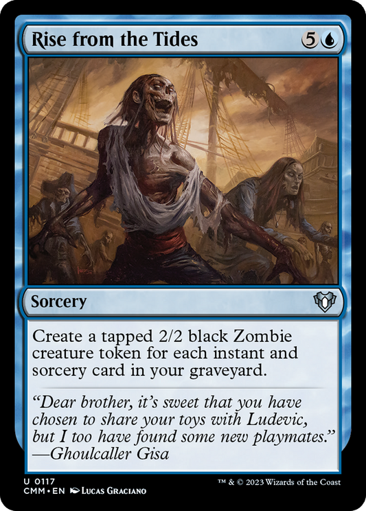Rise from the Tides [Commander Masters] [Foil]