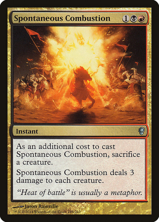 Spontaneous Combustion [Conspiracy] [Foil]