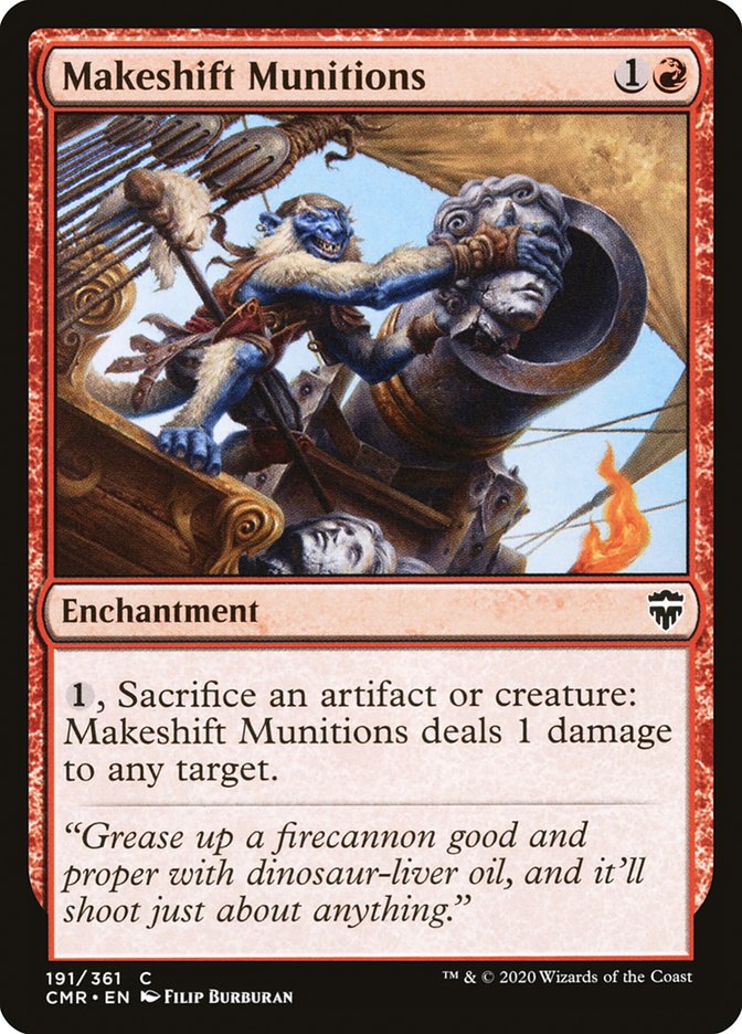 Makeshift Munitions [Commander Legends] [Foil]