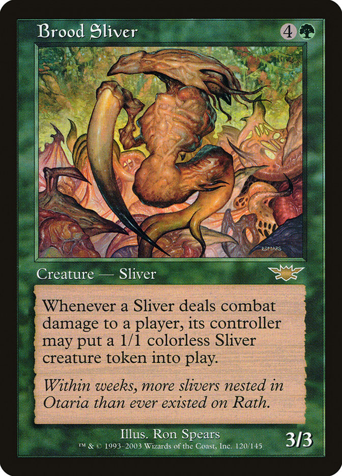 Brood Sliver [Legions] [Foil]