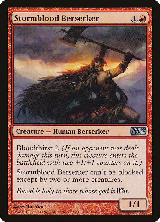 Stormblood Berserker [Core Set 2012]