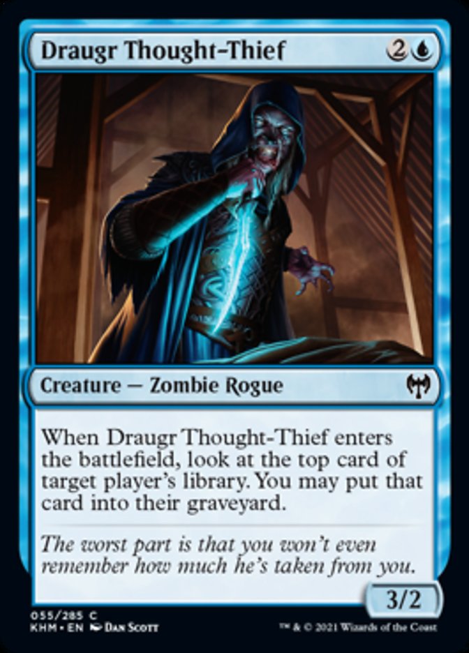 Draugr Thought-Thief [Kaldheim] [Foil]