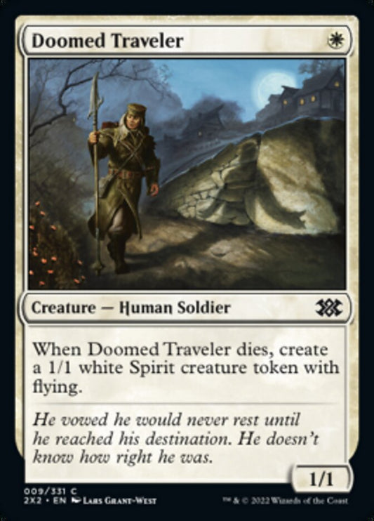 Doomed Traveler [Double Masters 2022] [Foil]