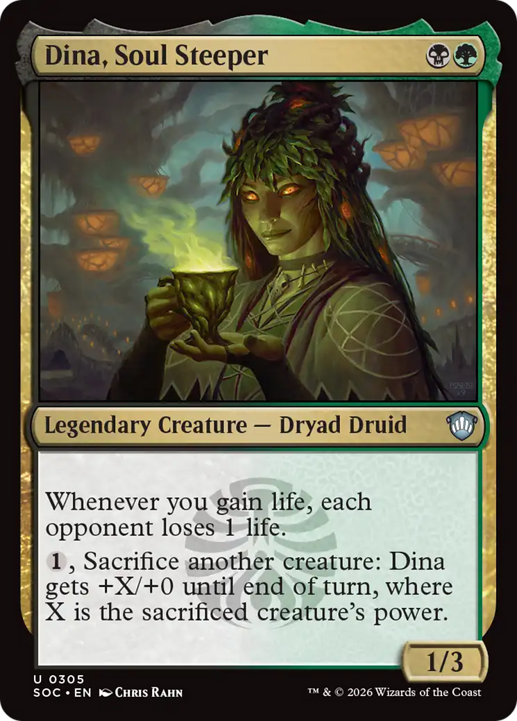 Dina, Soul Steeper [Secrets of Strixhaven Commander] [Foil]