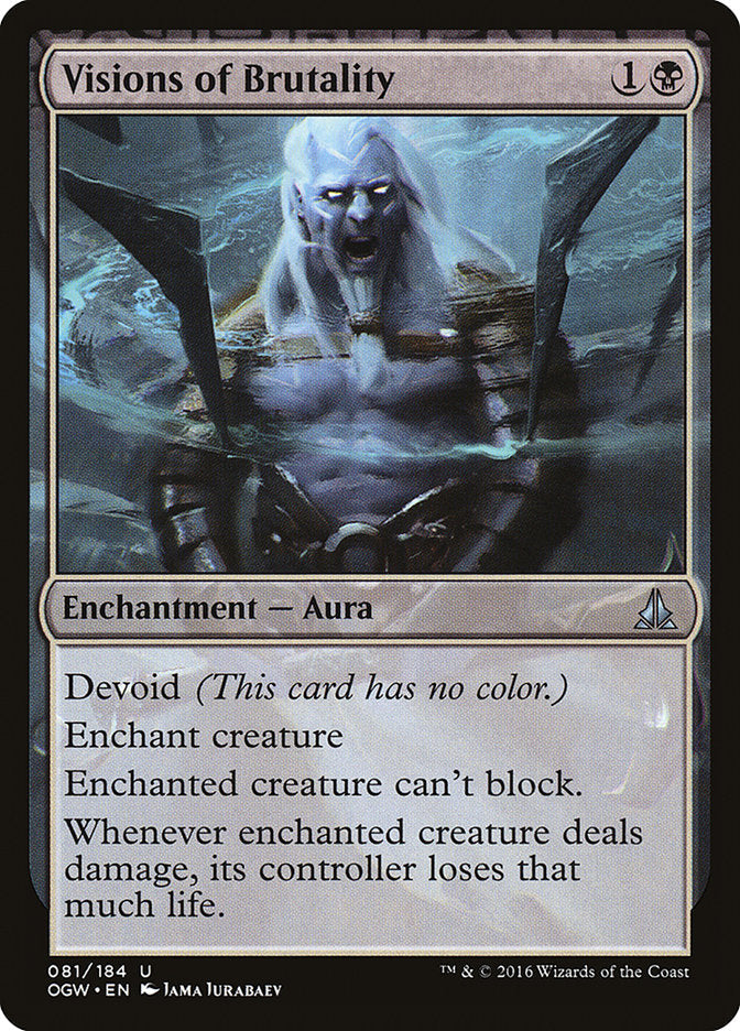 Visions of Brutality [Oath of the Gatewatch] [Foil]